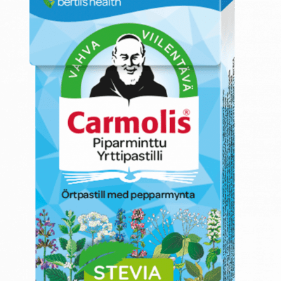 Carmolis Piparminttu Yrttipastilli 45 g