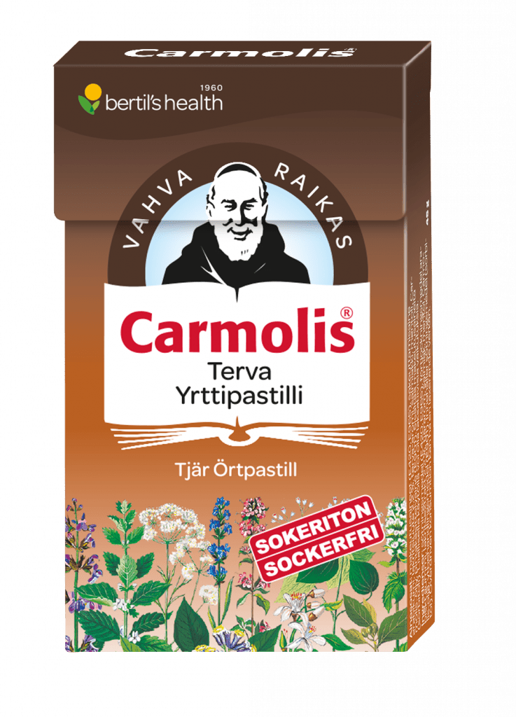 Carmolis Terva Yrttipastilli 45 g