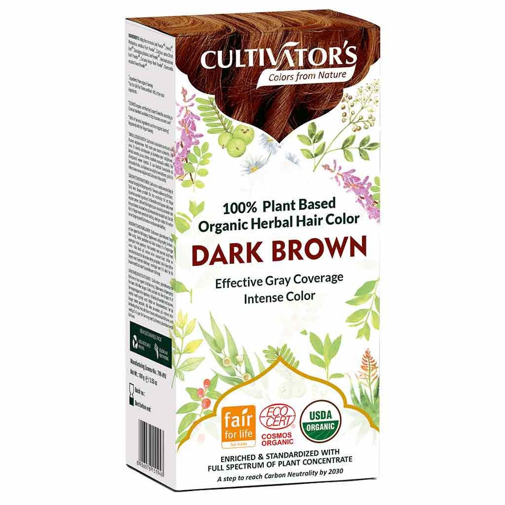 Cultivators Dark Brown Kasvihiusväri 100 g - Poistuu