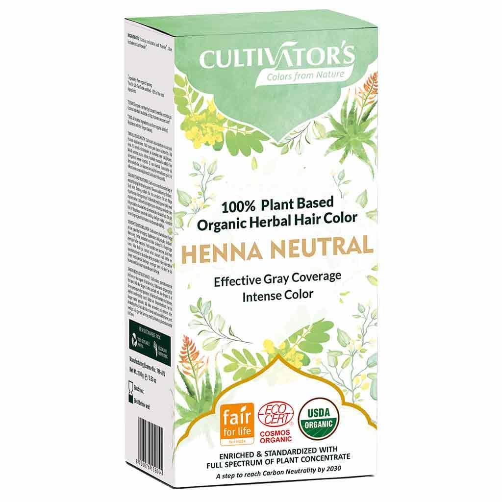 Cultivators Henna Neutral (Cassia) Kasvihiusväri 100 g