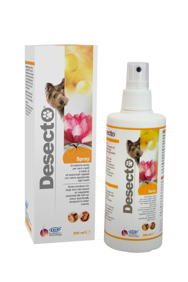 Desecto - Hyönteissuihke kissoille ja koirille 200 ml - erä
