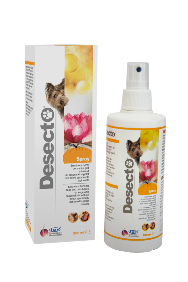 Desecto - Hyönteissuihke kissoille ja koirille 200 ml - erä - Sinunapteekki.fi