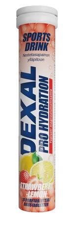 Dexal Pro Hydration Strawberry-Lemon - urheilujuoma 18 poretablettia - erä - Sinunapteekki.fi