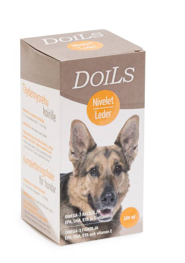 Doils Nivelet - Omega-3 Kalaöljy Koirille 100 ml - Sinunapteekki.fi