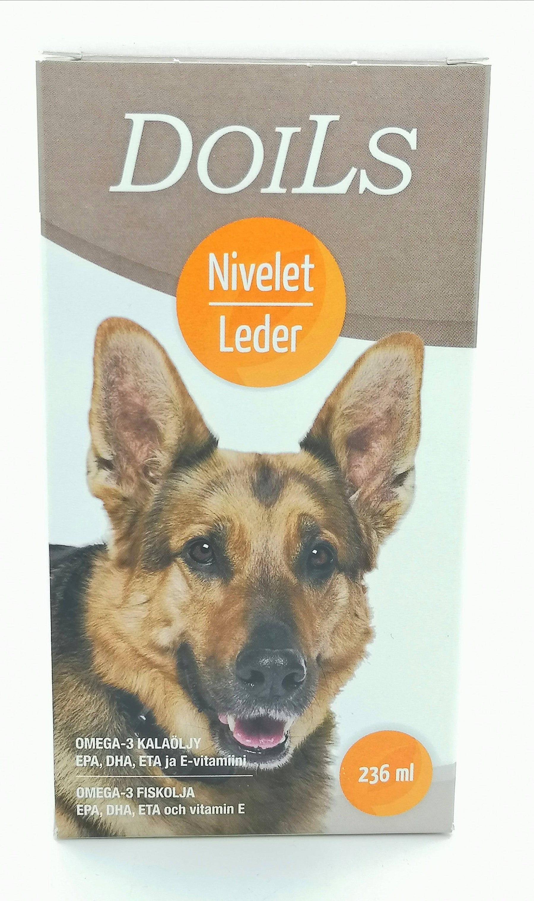 Doils Nivelet - Omega-3 Kalaöljy Koirille 236 ml - Sinunapteekki.fi