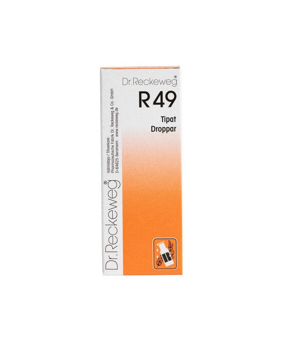 Dr. Reckeweg R49 Tipat 50 ml - Sinunapteekki.fi