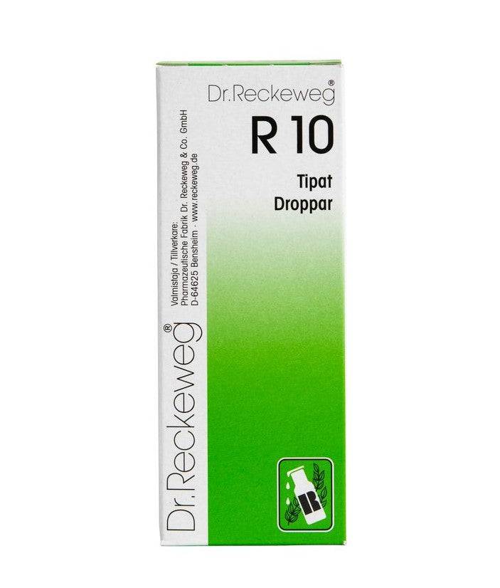 Dr. Reckeweg R10 Tipat 50 ml - Sinunapteekki.fi