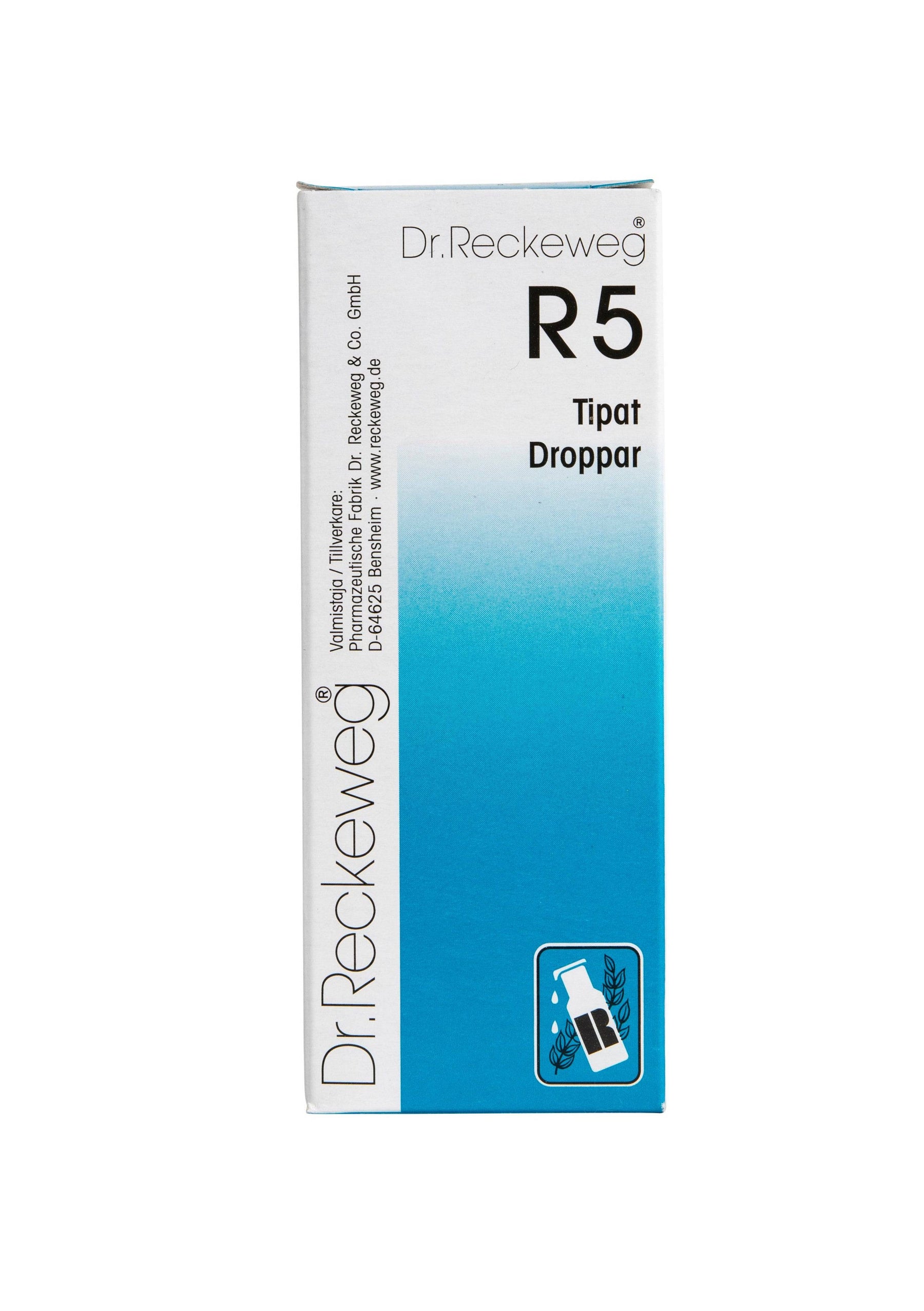 Dr. Reckeweg R5 Tipat 50 ml - Sinunapteekki.fi