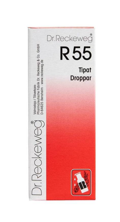 Dr. Reckeweg R55 Tipat 50 ml - Sinunapteekki.fi