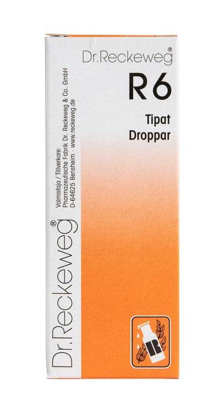 Dr. Reckeweg R6 Tipat 50 ml - Sinunapteekki.fi
