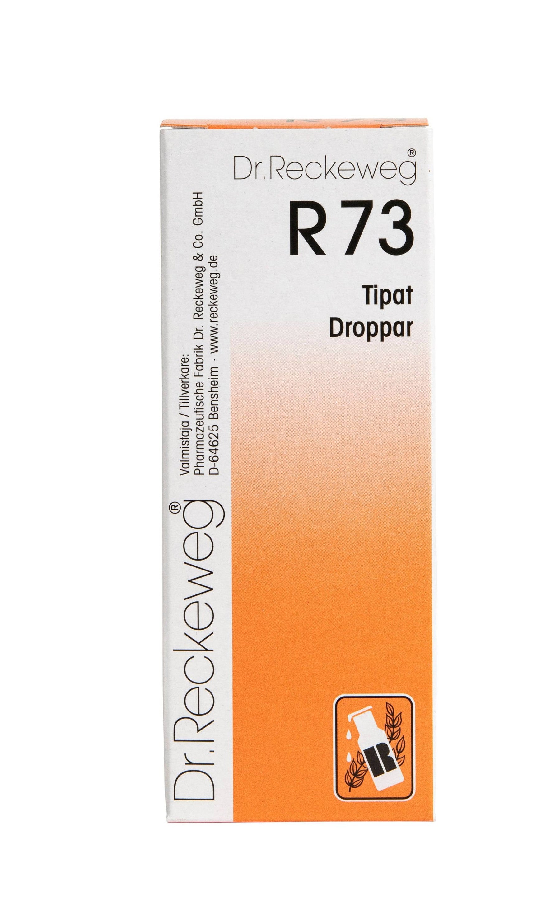 Dr. Reckeweg R73 Tipat 50 ml - Sinunapteekki.fi