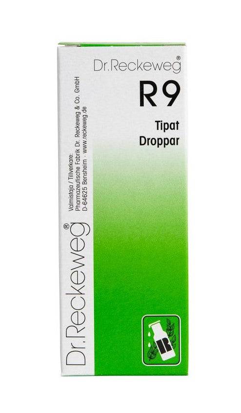 Dr. Reckeweg R9 Tipat 50 ml - Sinunapteekki.fi