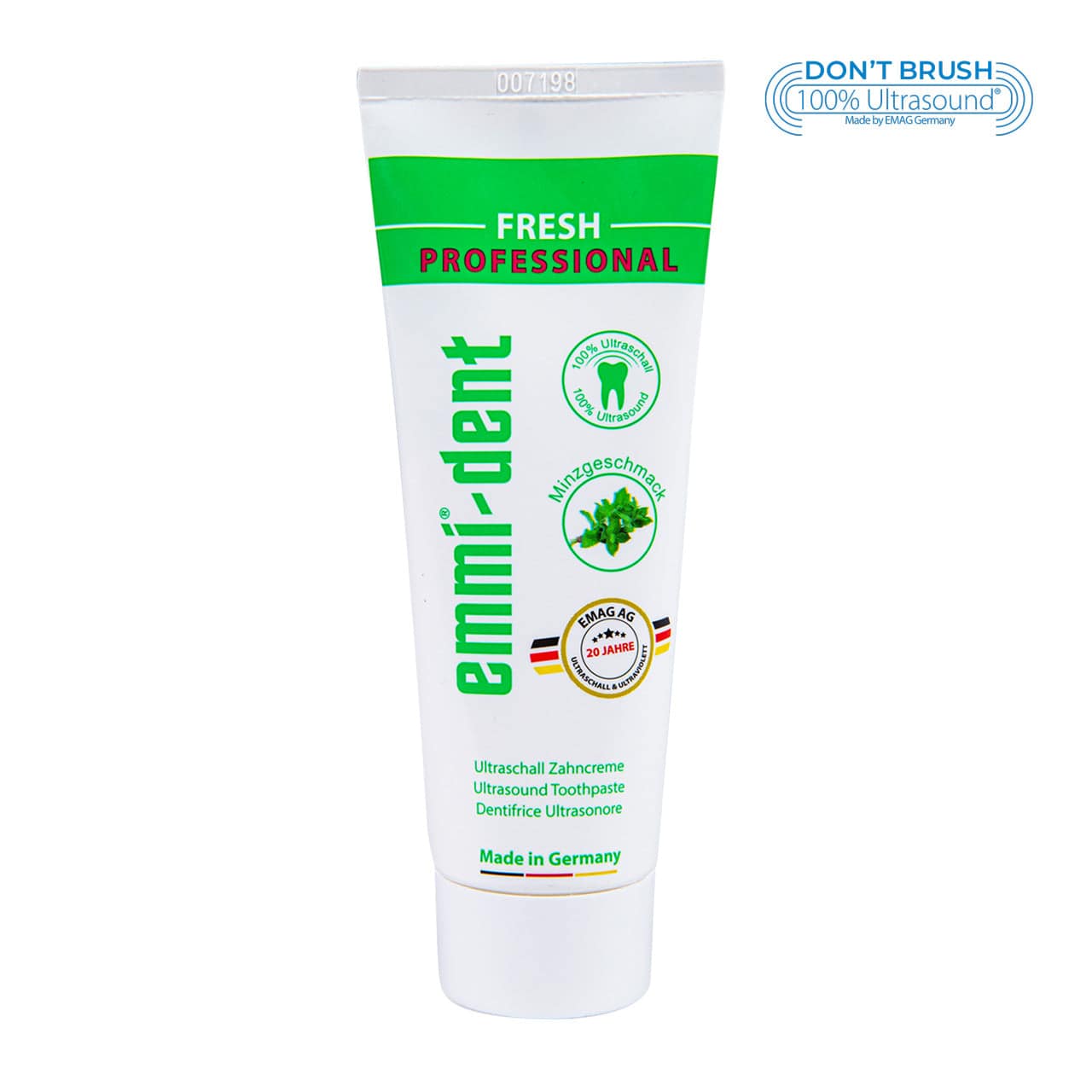 emmi®-dent Fresh ultraäänihammastahna 75 ml - mintun raikas maku