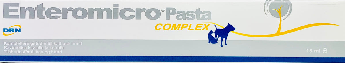 Enteromicro Pasta Complex - ravintolisä kissalle ja koiralle - suoliston tasapainoon 15 ml
