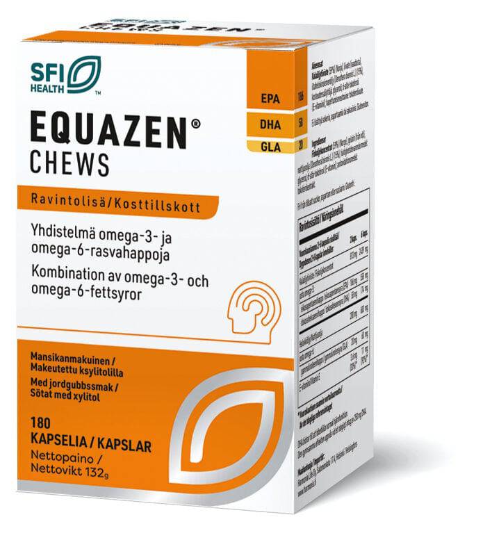 Equazen Chews 180 kaps. - Sinunapteekki.fi