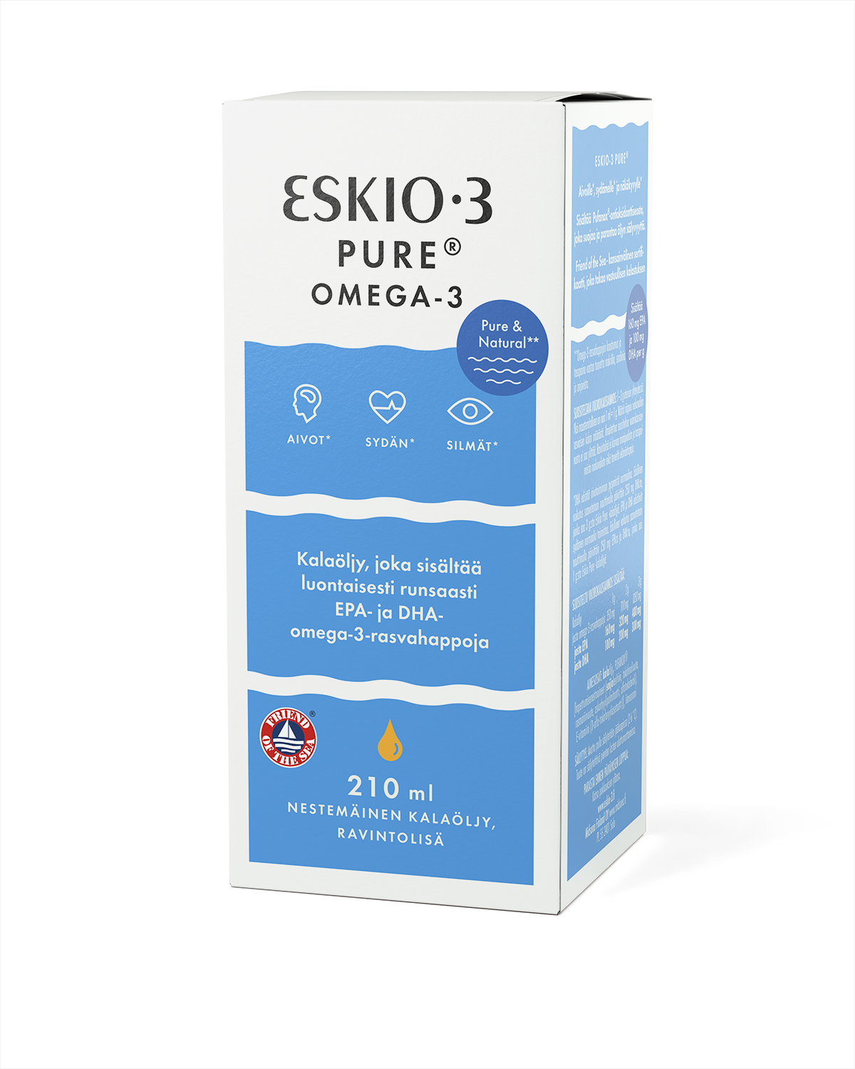 Eskio-3 Pure Omega-3 Kalaöljy 210 ml