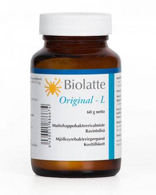 Biolatte Original-L 60 g - Sinunapteekki.fi
