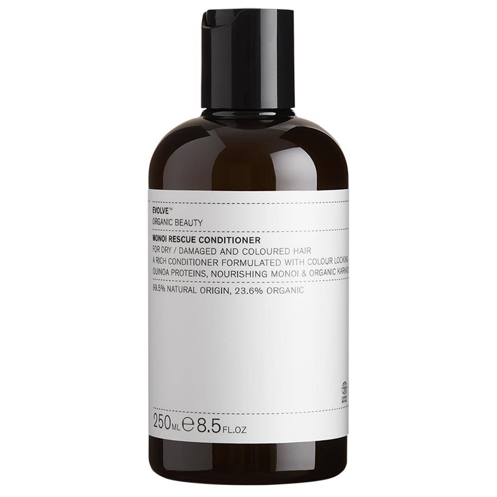 Evolve Organic Beauty Monoi Rescue Conditioner - Hoitoaine 250 ml - Sinunapteekki.fi