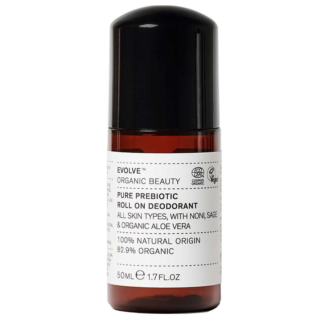 Evolve Organic Beauty Pure Prebiotic Roll On Deodorant - Deodorantti 50 ml - Sinunapteekki.fi