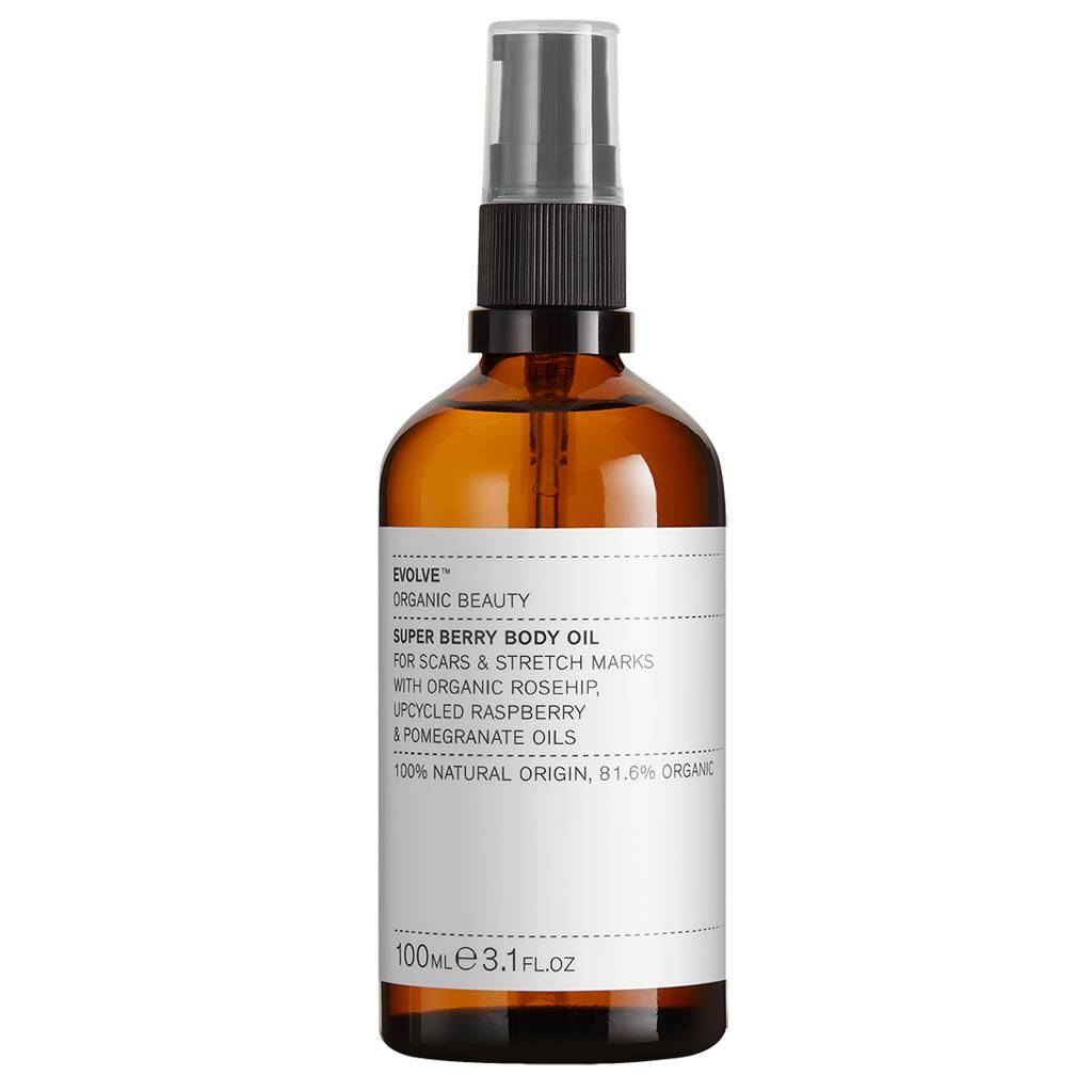 Evolve Organic Beauty Super Berry Body Oil - ravitseva ja uudistava vartaloöljy 100 ml - Sinunapteekki.fi