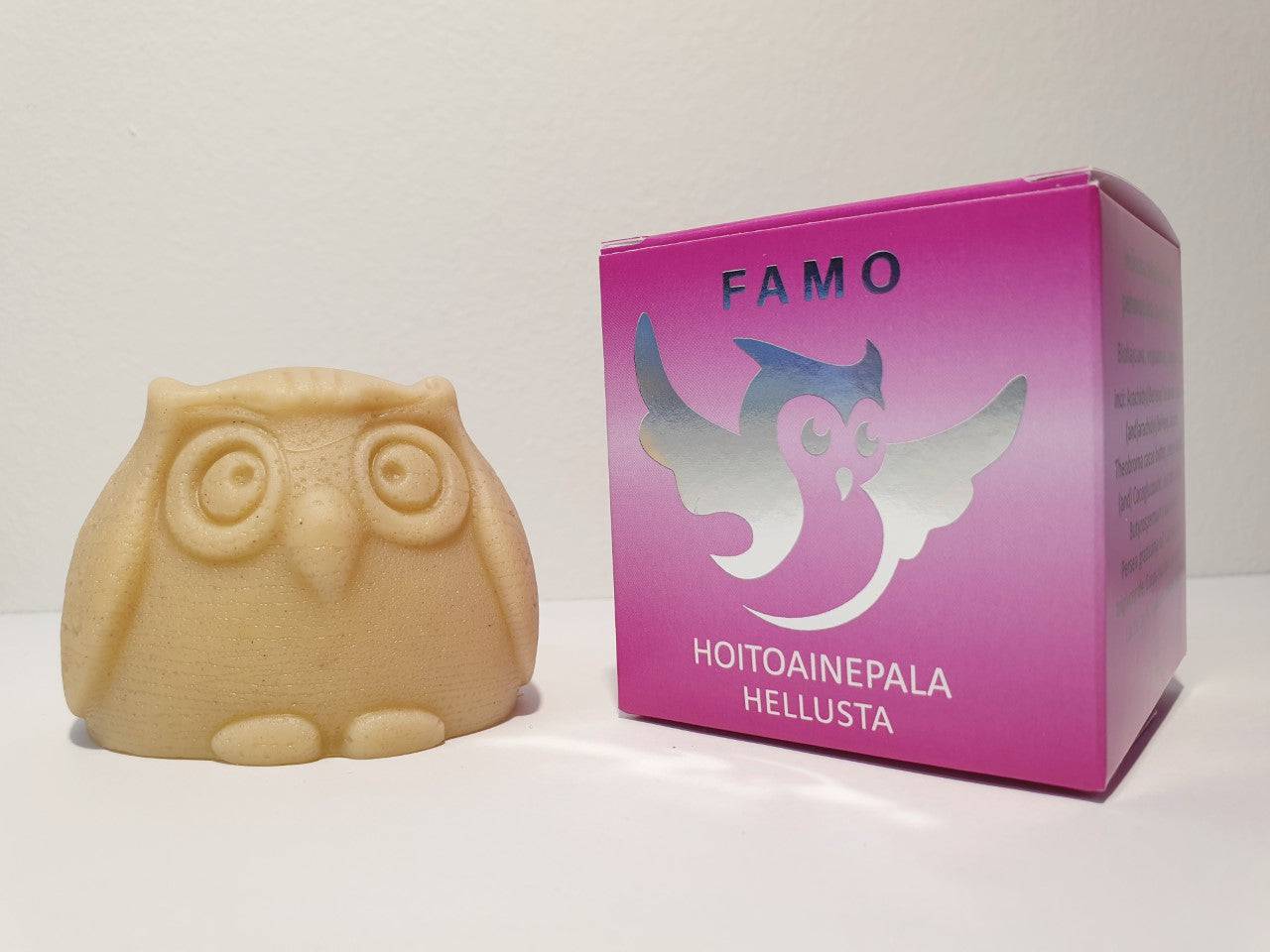 Famo Hellusta - Silottava hoitoainepala 85 g - poistuu