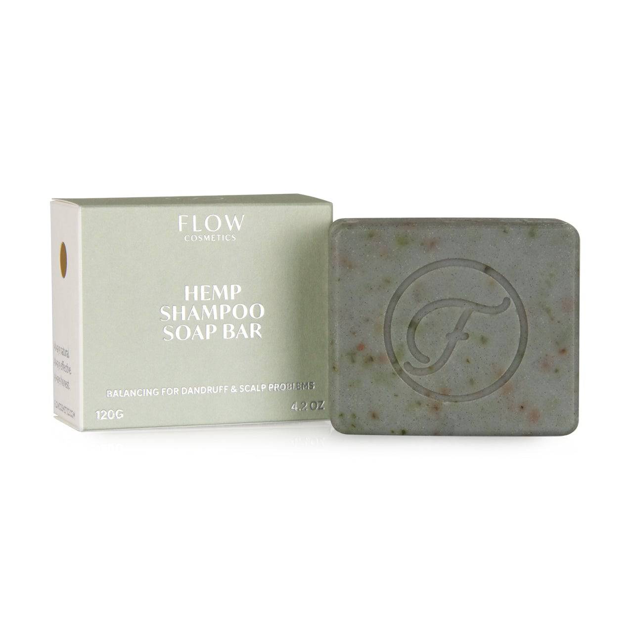 Flow Hemp Shampoo Soap Bar - Hamppu shampoopala 120 g