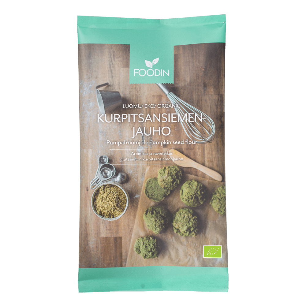 Foodin Kurpitsansiemenjauho 400 g Luomu