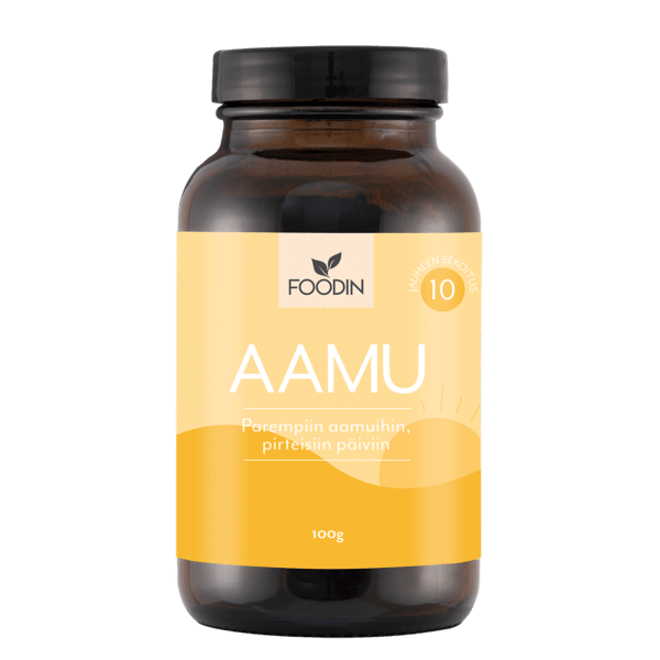 Foodin Aamu - parempiin aamuihin, pirteisiin päiviin 100g