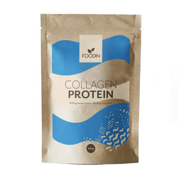 Foodin Collagen Protein - Kollageeniproteiini 200 g - Sinunapteekki.fi