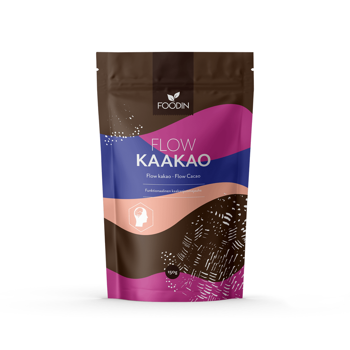 Foodin Flow Kaakao 150 g - Sinunapteekki.fi