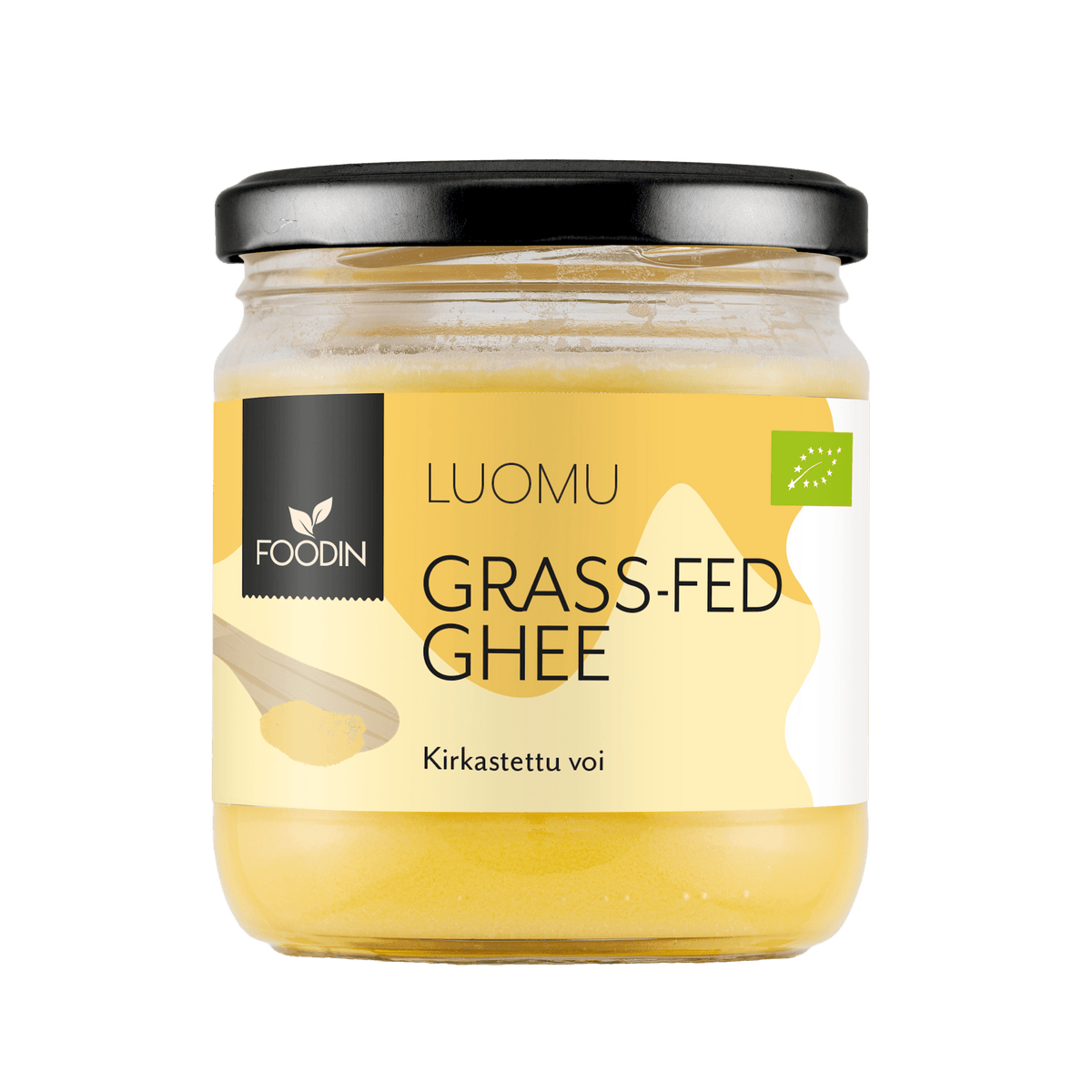 Foodin Luomu Grass-Fed Ghee 300 g - Sinunapteekki.fi