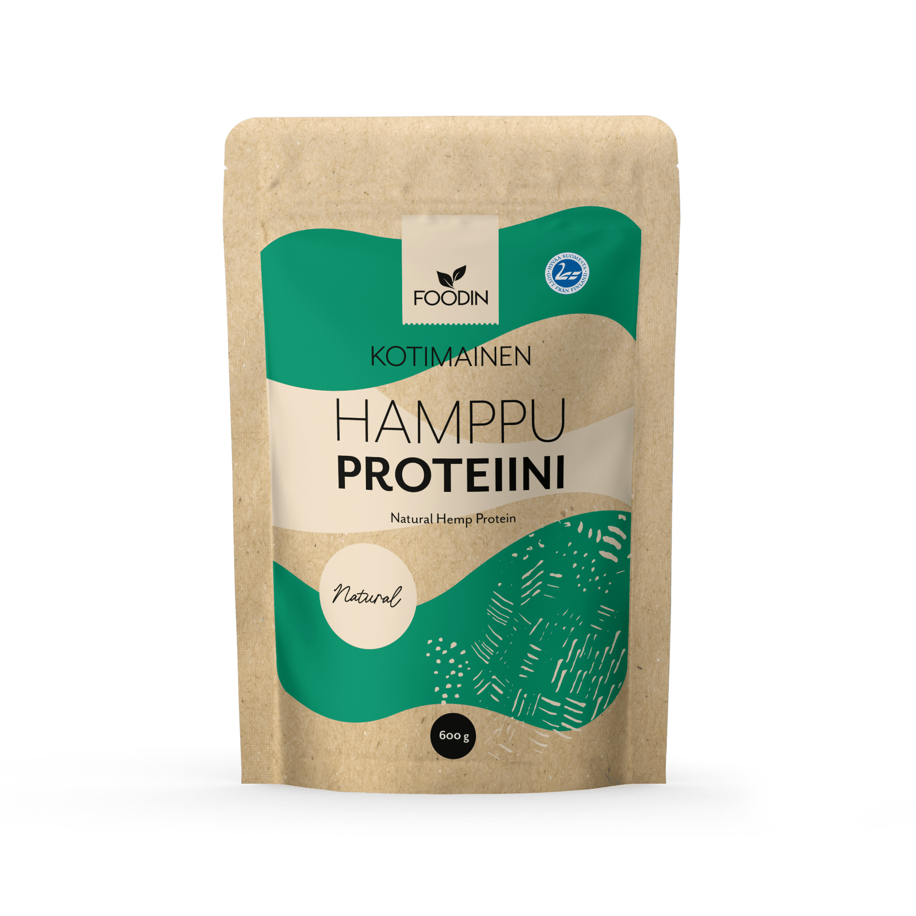 Foodin Kotimainen Hamppuproteiini 600g