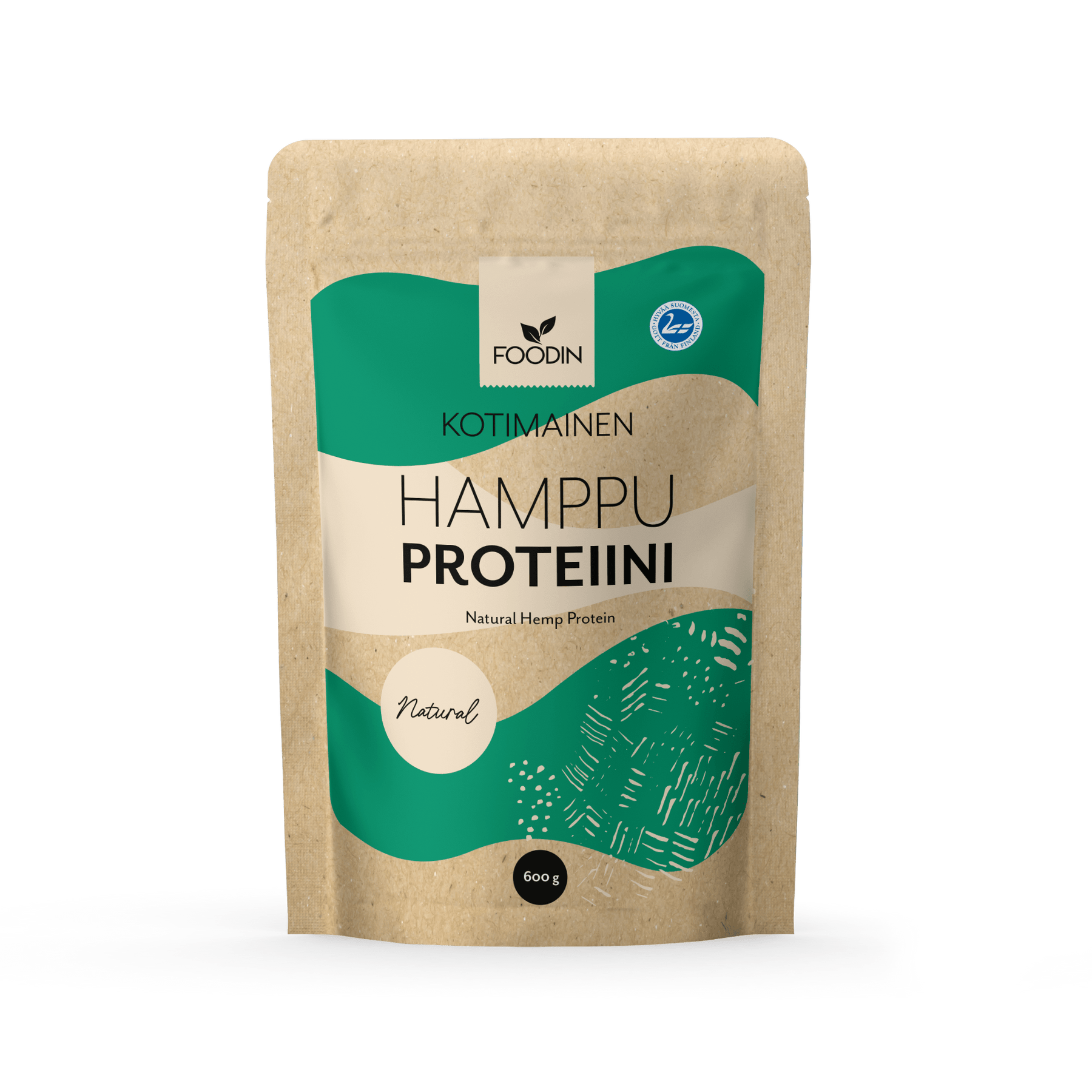 Foodin Kotimainen Hamppuproteiini 600 g