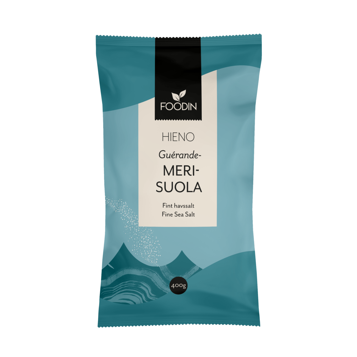 Foodin Guerande Merisuola. hieno 400 g - Sinunapteekki.fi