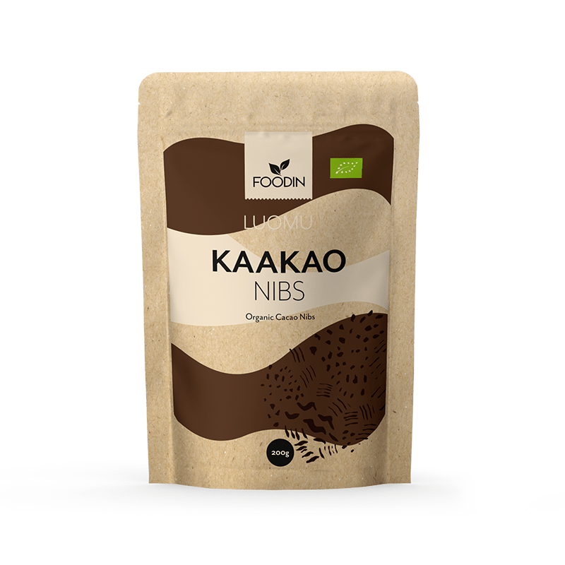 Foodin Kaakaonibs Luomu 200 g