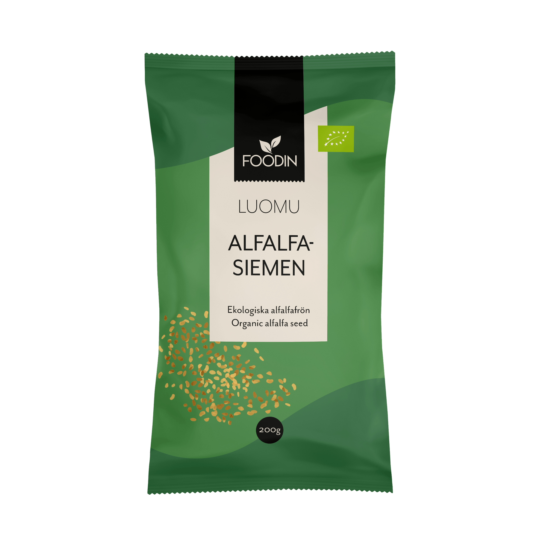 Foodin Luomu Alfalfa-siemen 200 g