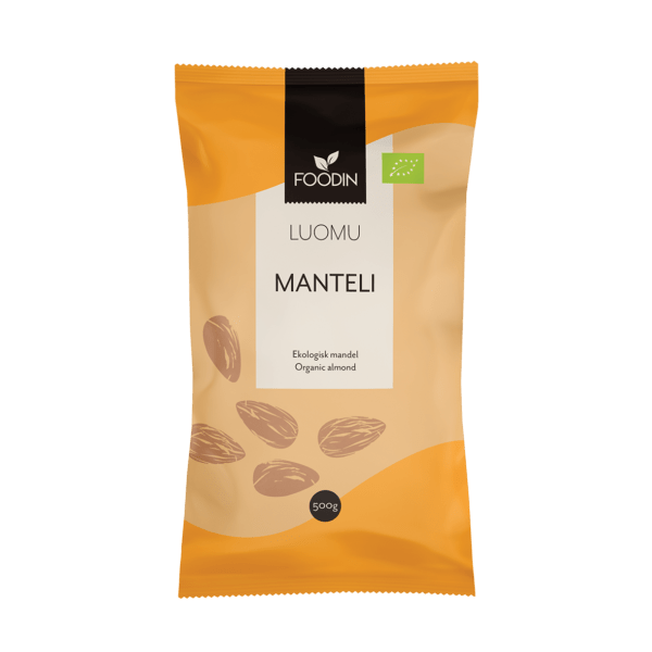 Foodin Manteli Luomu 500 g - Sinunapteekki.fi