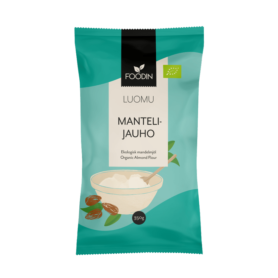 Foodin Luomu Mantelijauho 350 g - Sinunapteekki.fi