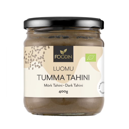 Foodin Tumma Tahini Luomu 400 g - Sinunapteekki.fi