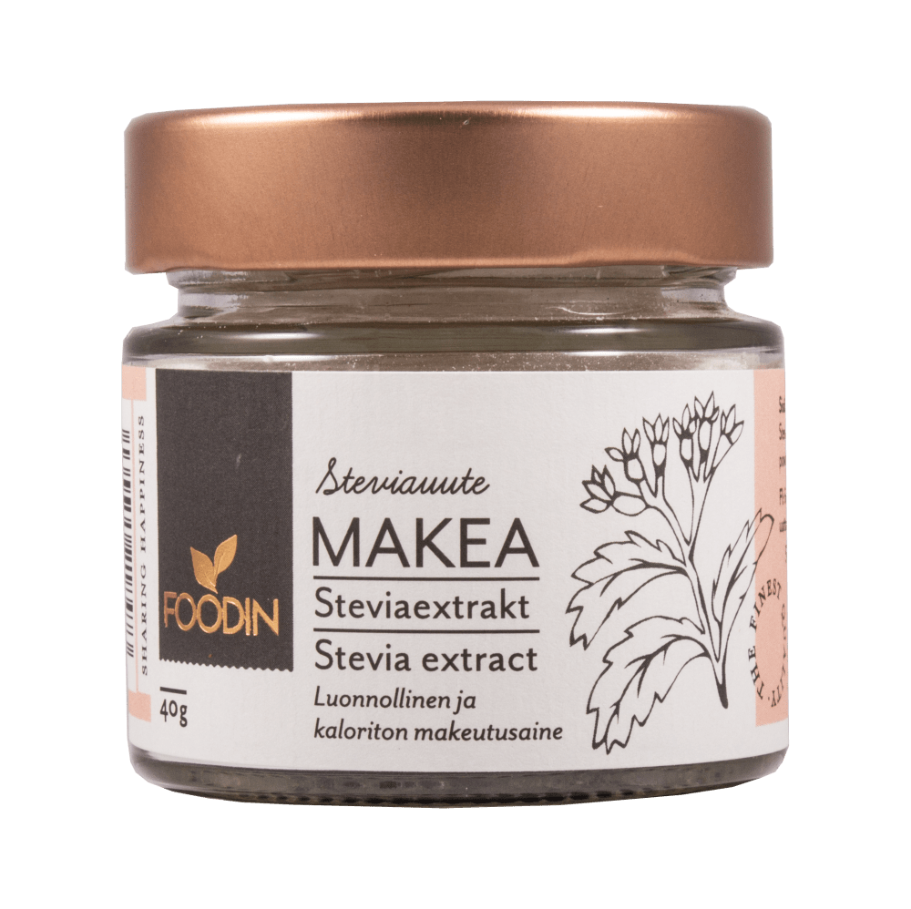 Foodin Makea Steviauute 40 g - erä - Sinunapteekki.fi