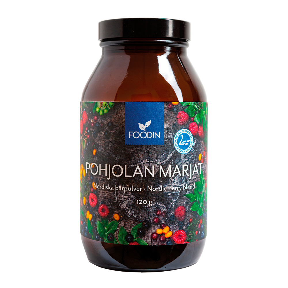 Foodin Pohjolan Marjat 120 g - Päiväys 04/2024