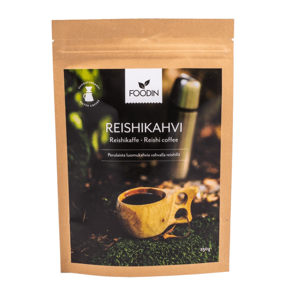 Foodin Reishikahvi 250 g - Päiväys 03/2024