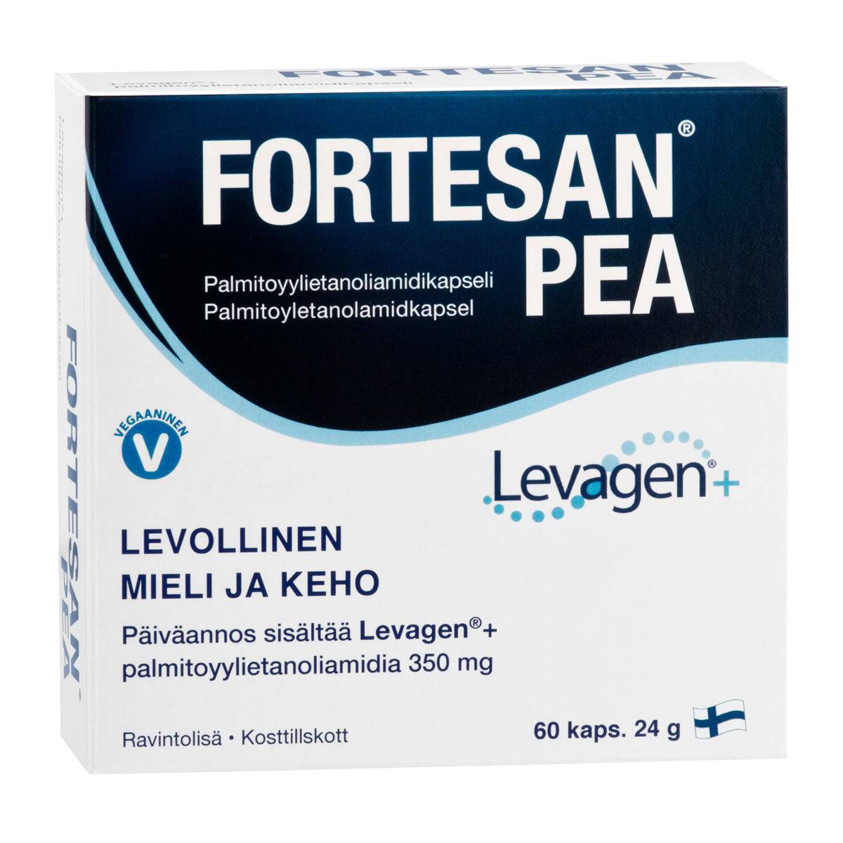 Fortesan PEA - Palmitoyylietanoliamidikapseli 350 mg 60 kaps.