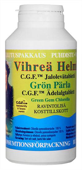 Vihreä Helmi C.G.F. Jalolevätabletti 1000 tabl.