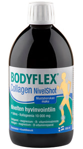 Bodyflex Collagen NivelShot - Kollageeni-magnesium-B-vitamiinivalmiste 500 ml