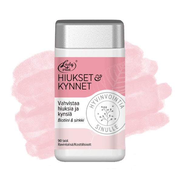 Ladyvita Hiukset & Kynnet 90 tabl. - Sinunapteekki.fi