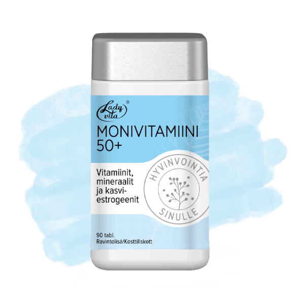 Ladyvita Monivitamiini 50+ 90 tabl. - Sinunapteekki.fi