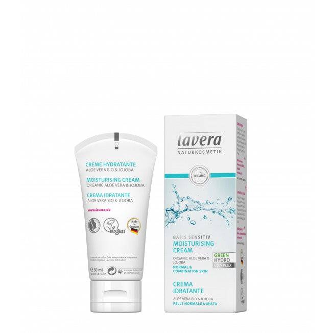 Lavera Basis sensitiv Moisturising Cream - Kosteusvoide 50 ml - erä