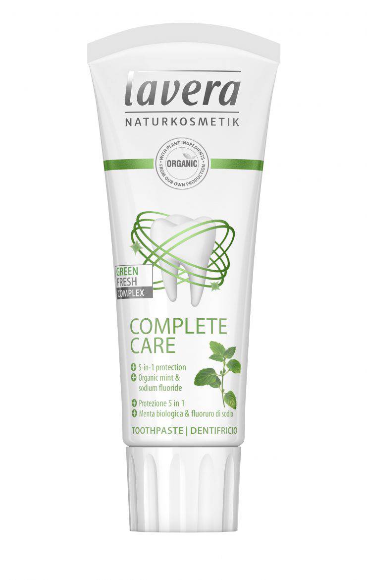 Lavera Toothpaste Complete Care - Minttu - sisältää fluoria 75 ml - poistuu