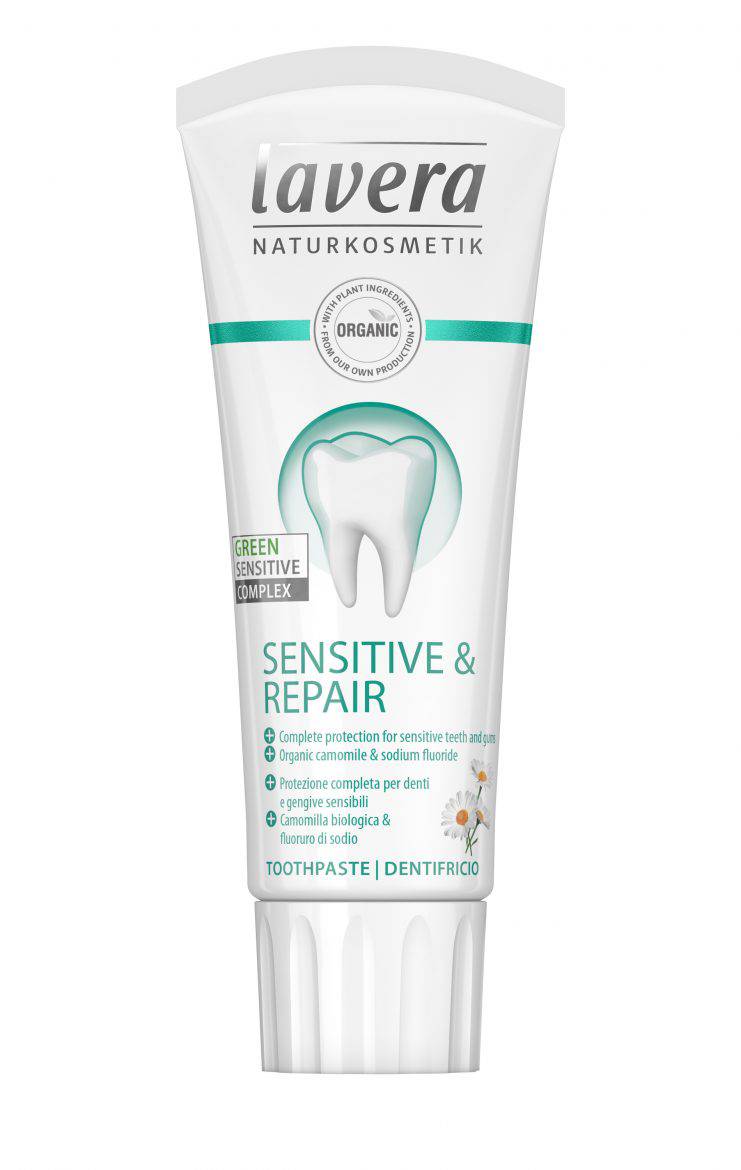 Lavera Toothpaste Sensitive & Repair 75 ml - uudistuu